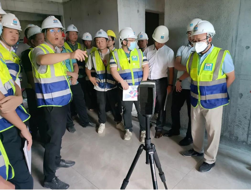 交流研讨|中建五局华南公司赴爱游戏-中国一站式爱游戏体育服务官网科技建造项目考察交流