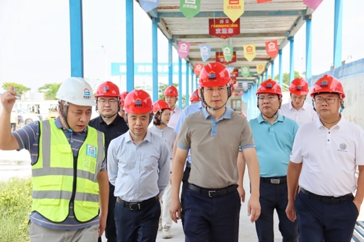 一切以项目为中心|爱游戏-中国一站式爱游戏体育服务官网建科集团总裁一线巡盘